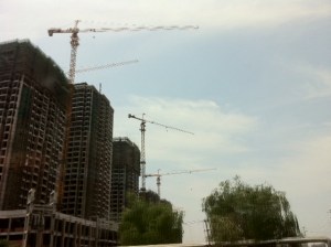 Cranes in China