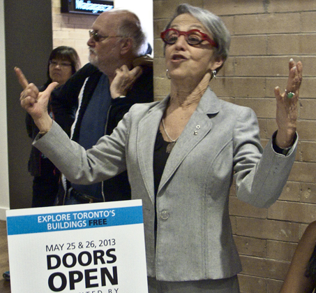 Prof. Janice Lewis Stein at Doors Open