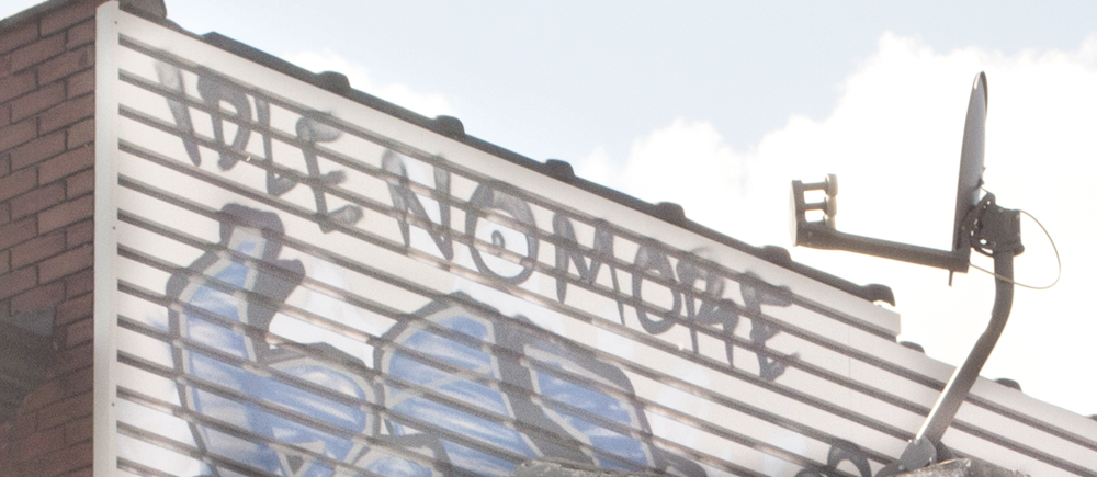 Idle no more graffiti.