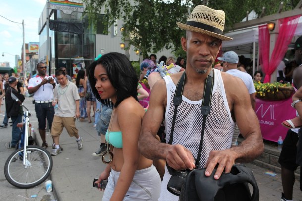 Street celebration in Toronto.