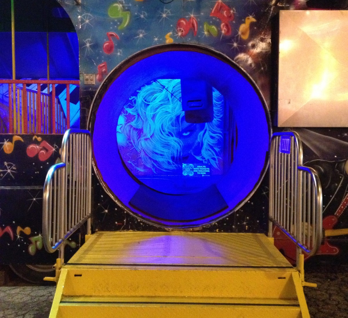 entrance to ride at CNE