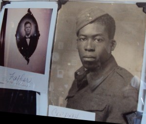 Jack Riley and his father.