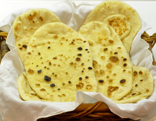 Naan bread.