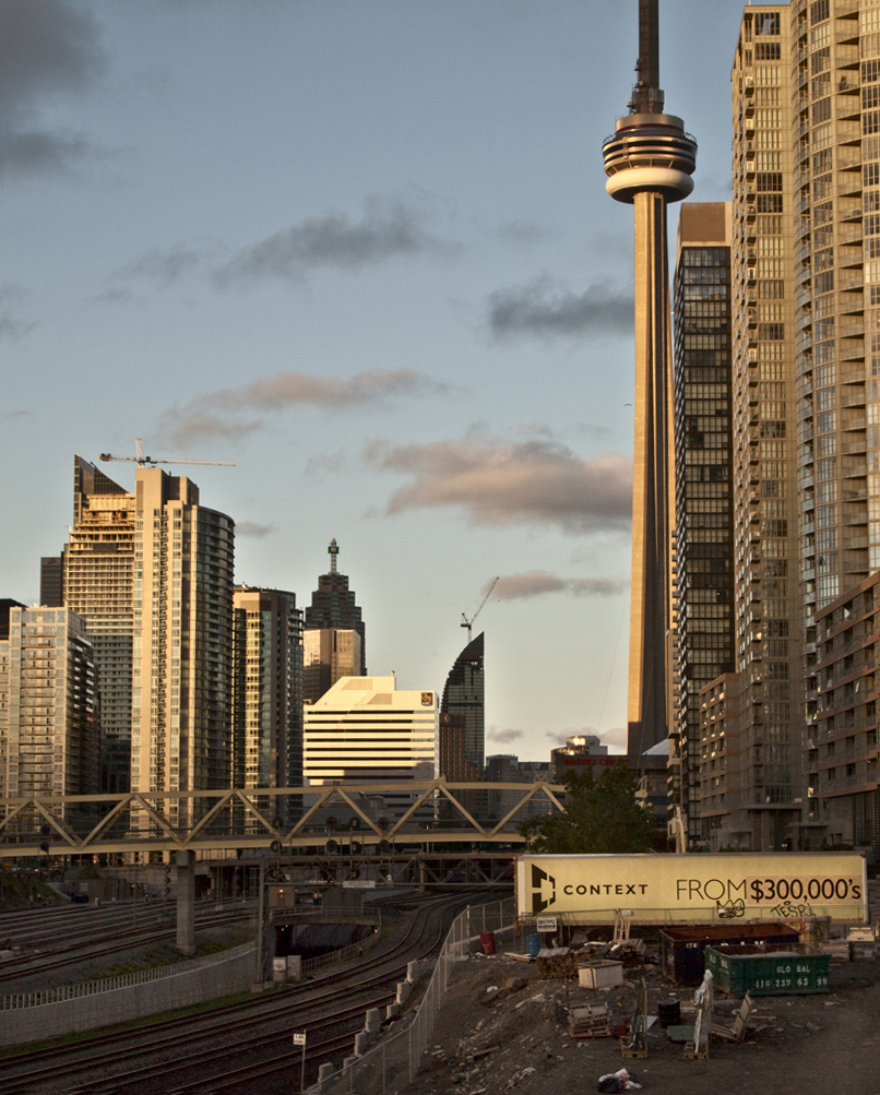CN tower and condo construction $300000.