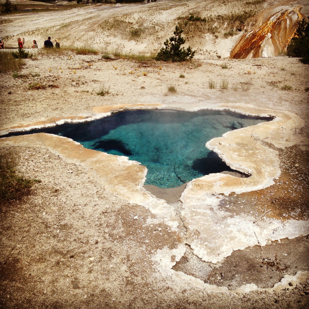 Geyser pool.