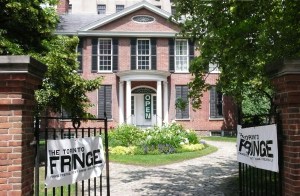 Campbell House during the Fringe Festival.