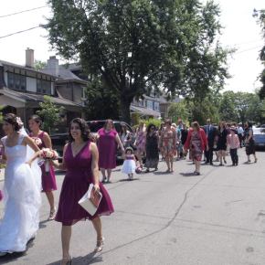 Summer wedding, Bikers in Rome, Toronto&nbsp;visitors