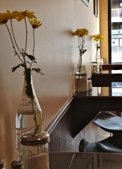 Emma's restaurant decor.