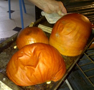 roasted pumpkins
