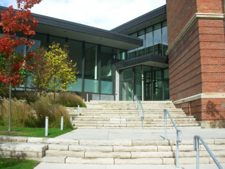Entrance to 11 Division police station