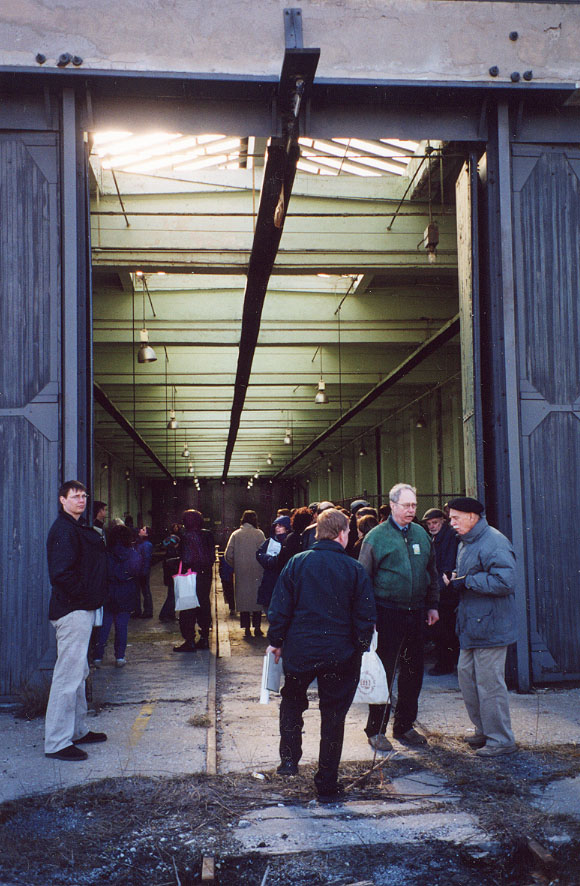 Doors Open at Wychwood barns before reclamation.