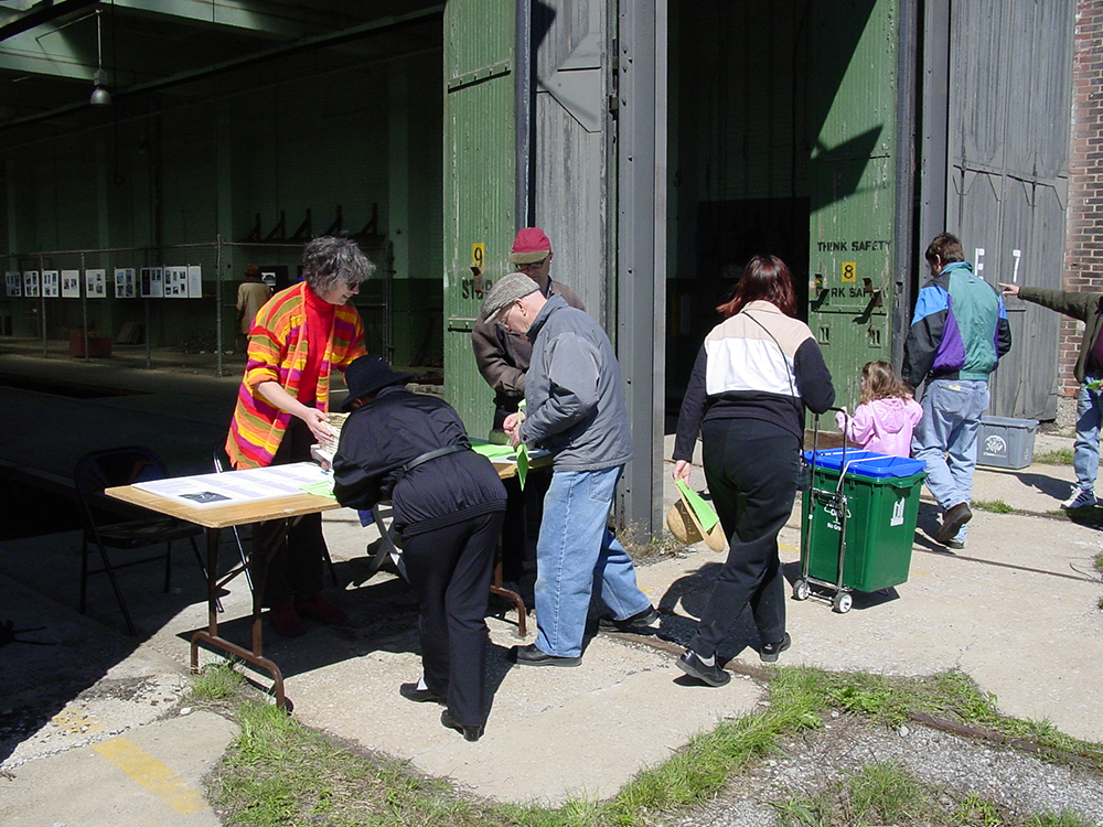 Doors Open at Wychwood barns before reclamation.