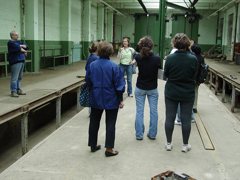 Tour of interior Wychwood barns.