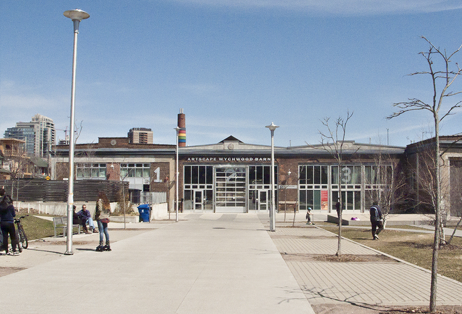 Wychwood Barns west facade.