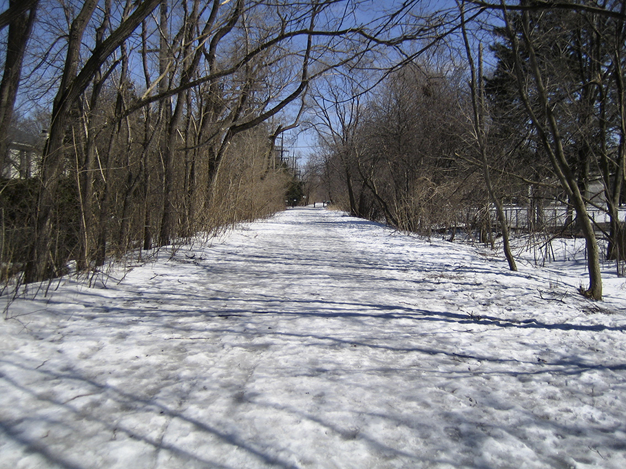 Kay Gardner Beltline trail in Toronto.