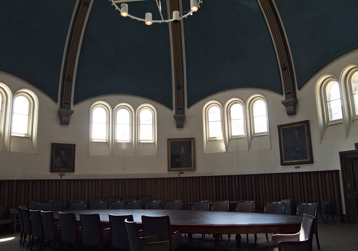 Interior of Croft Chapter House.