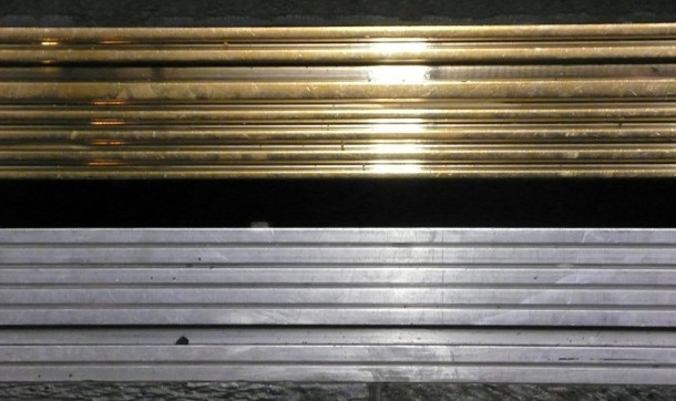 Elevator opening gap in floor.