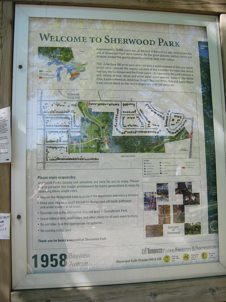 Sherwood Park welcome sign.