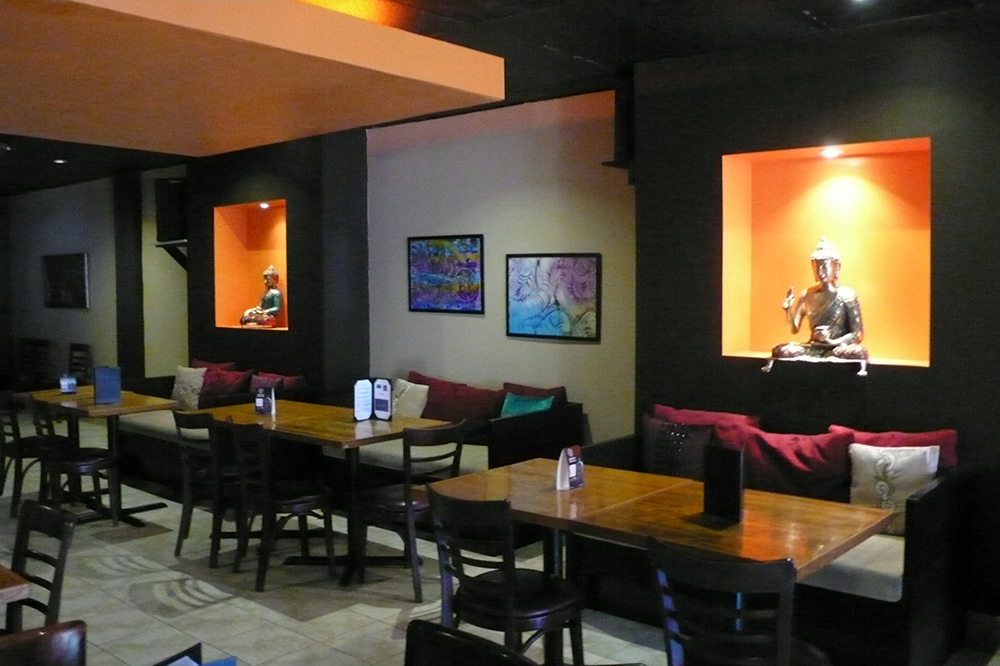 Tantra Lounge dining room.