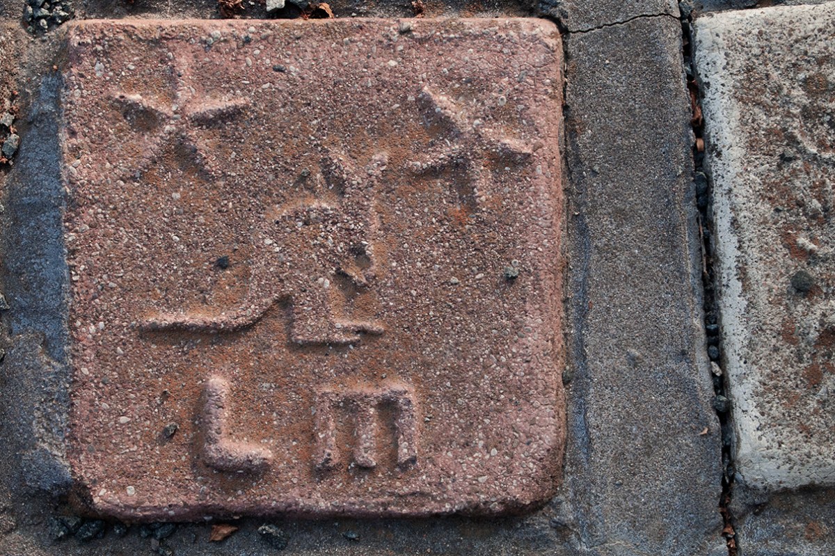 Kangaroo and stars tile.