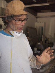 Sculptor Alexander Moyle.