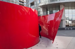 Sculpture Approaching Red.