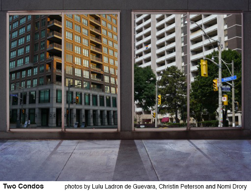 Two condos in Toronto.