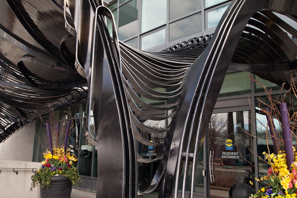 Fence on the Loose canopy detail.