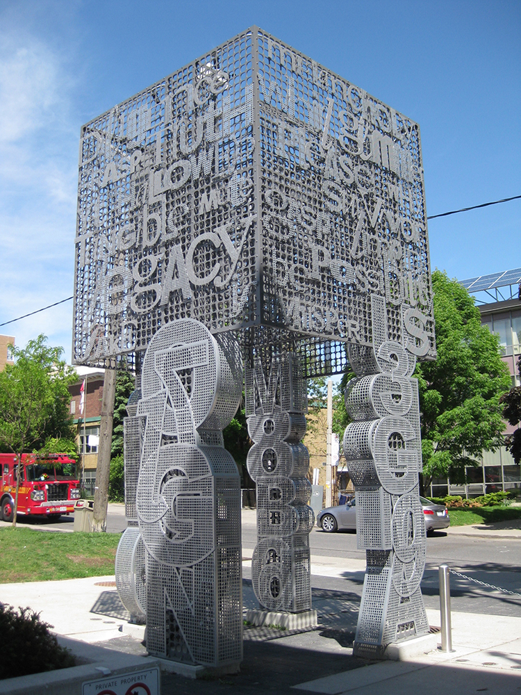 Mindshadows sculpture.