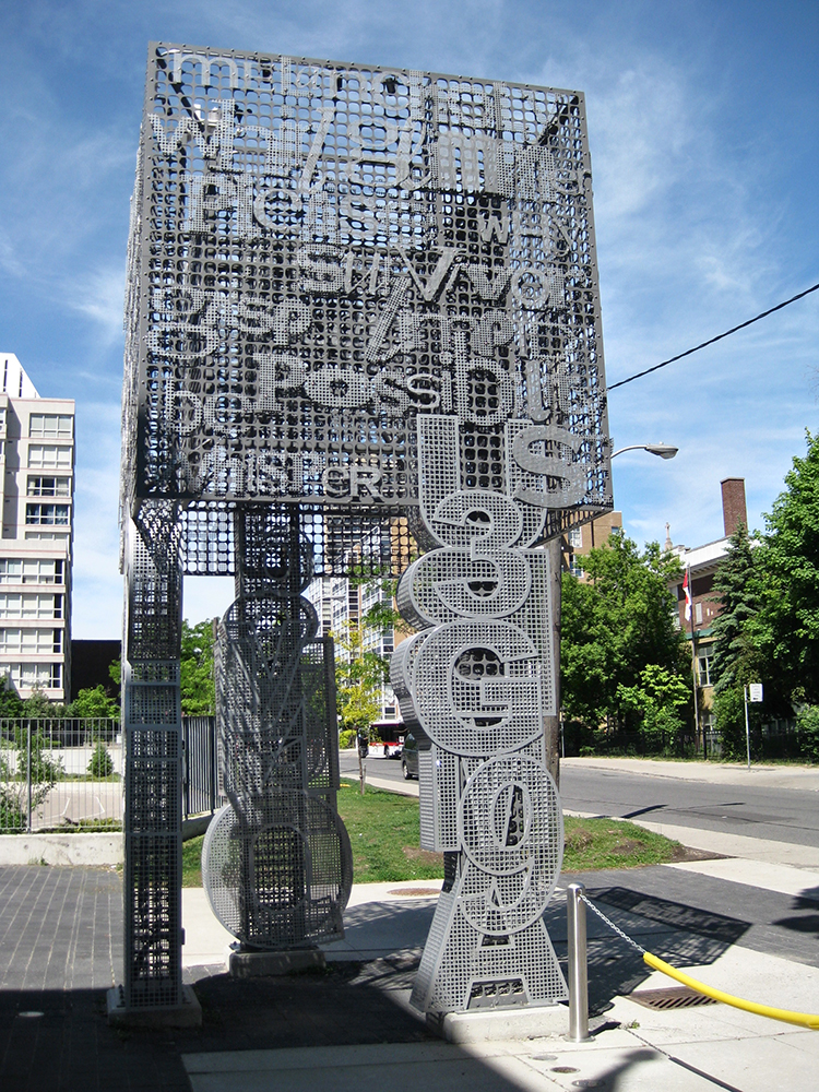 Mindshadows sculpture.