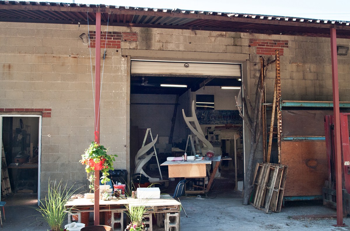 Alexander Moyle studio exterior.