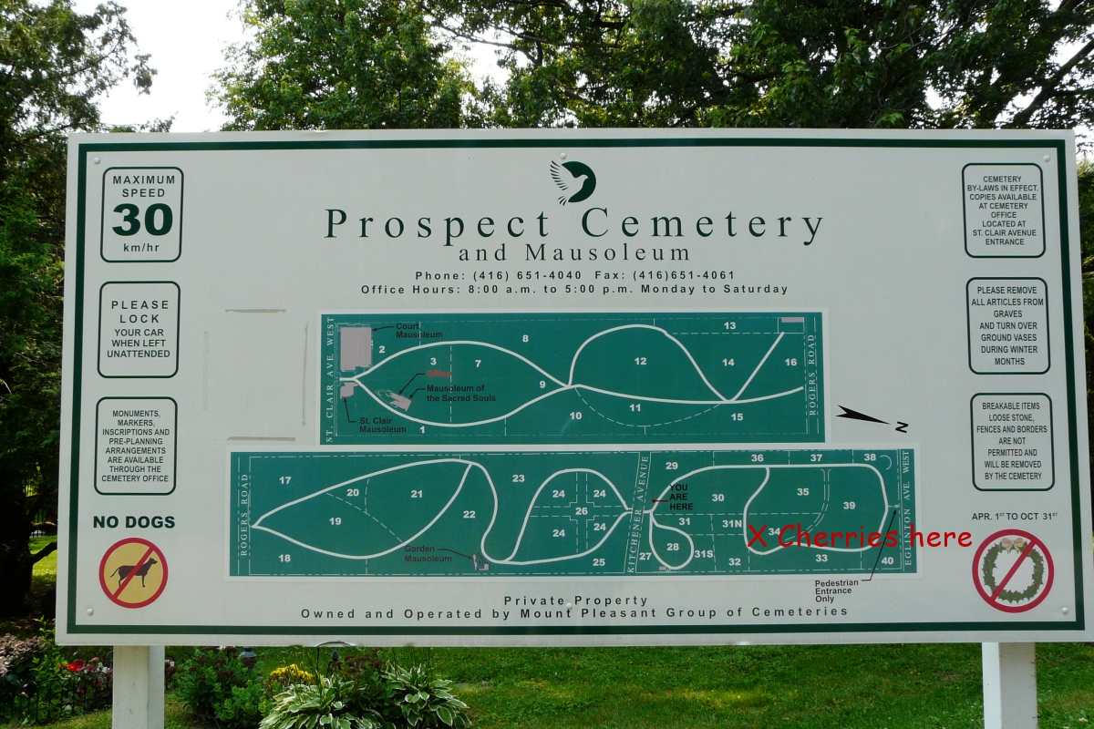 Prospect cherries map.
