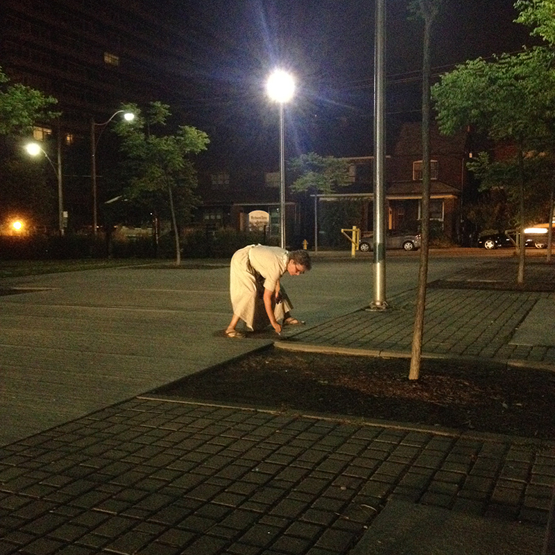 Chalking the market.