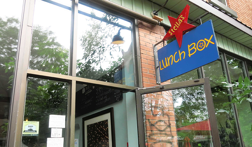 Stella's Lunchbox exterior.