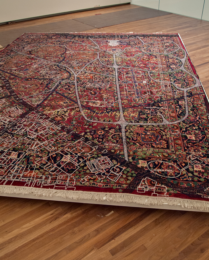 Carpet, contemporary additions.