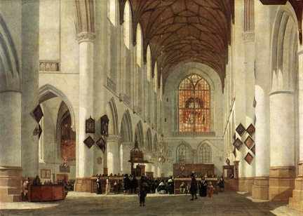 St. Bavo's Church, Haarlem, Holland.