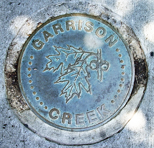 Garrison Creek medalion.
