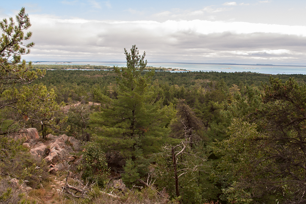 Georgian Bay from the Granite Ridge Trail.