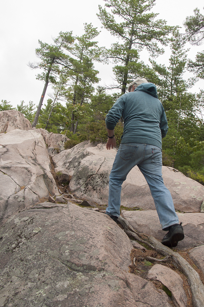 On Granite Ridge trail.