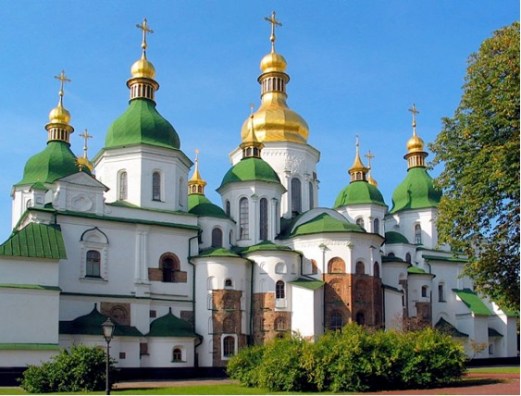 St Sophia Cathedral, Kiev, The Ukraine