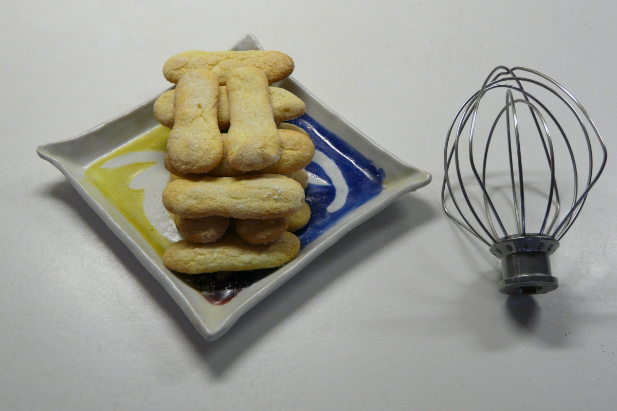 Savoiardi - finished product.