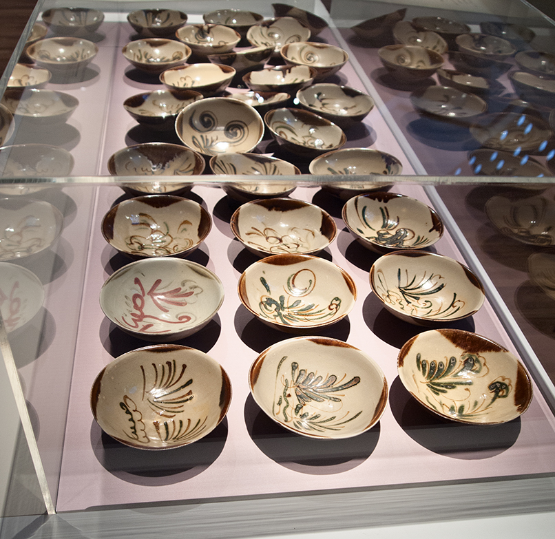 Mass produced ceramics.