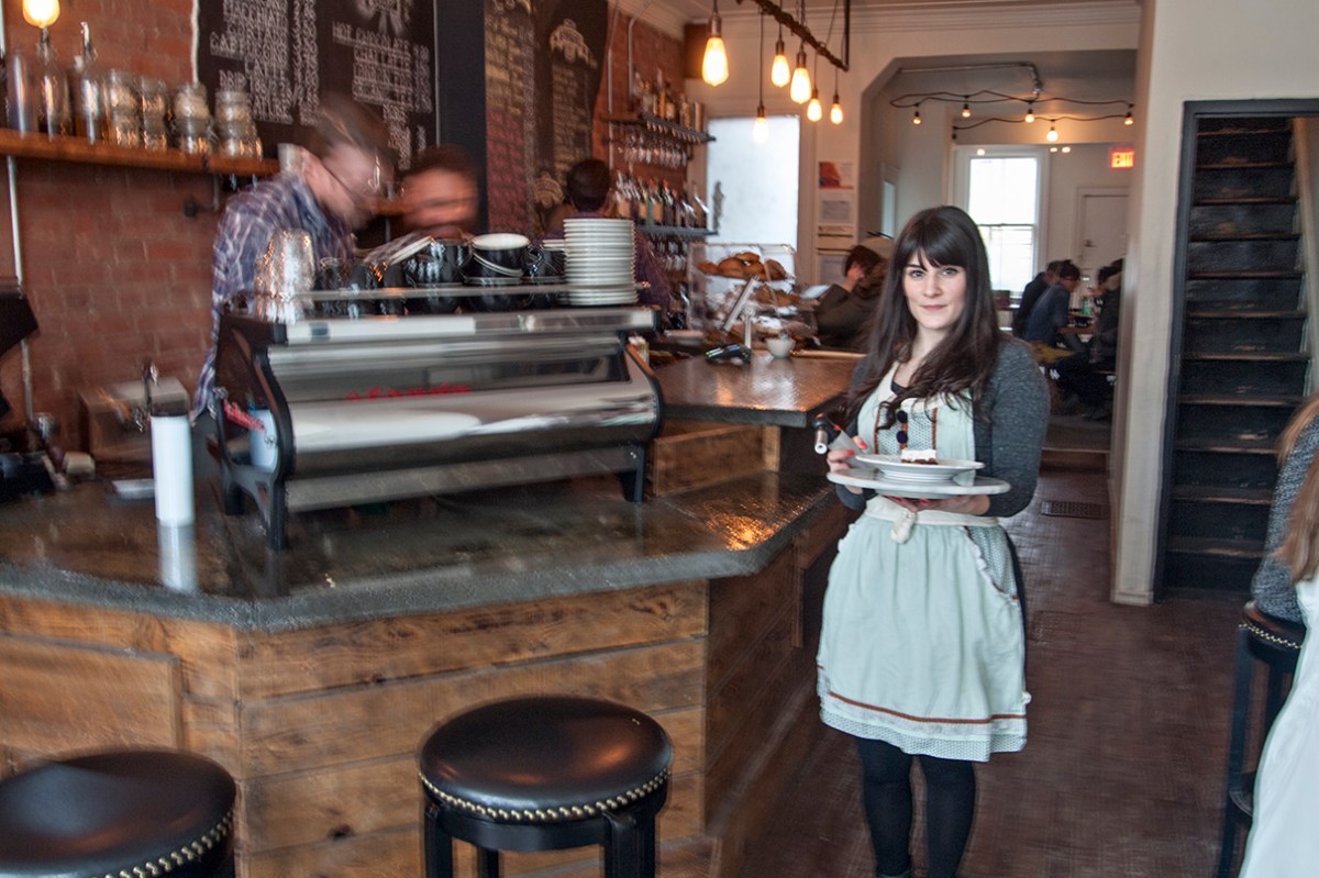 Gourmet s'more ready to brown.