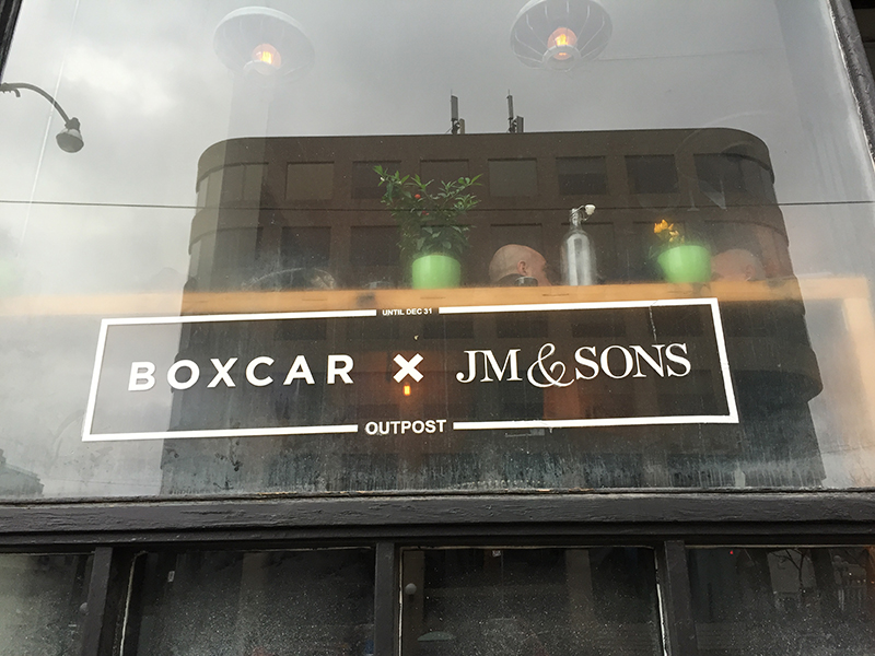 JMandSons at Boxcar Social.