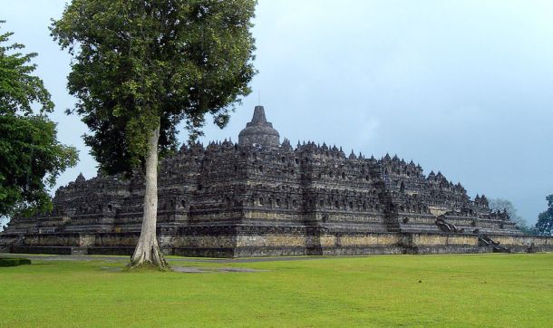 Borobudur, Java, Indonesia.