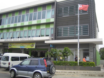 Moils building, Tonga.