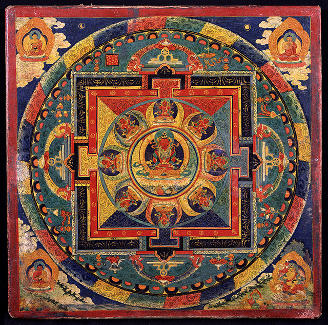 Amitayus Mandala, 19C Tibet.