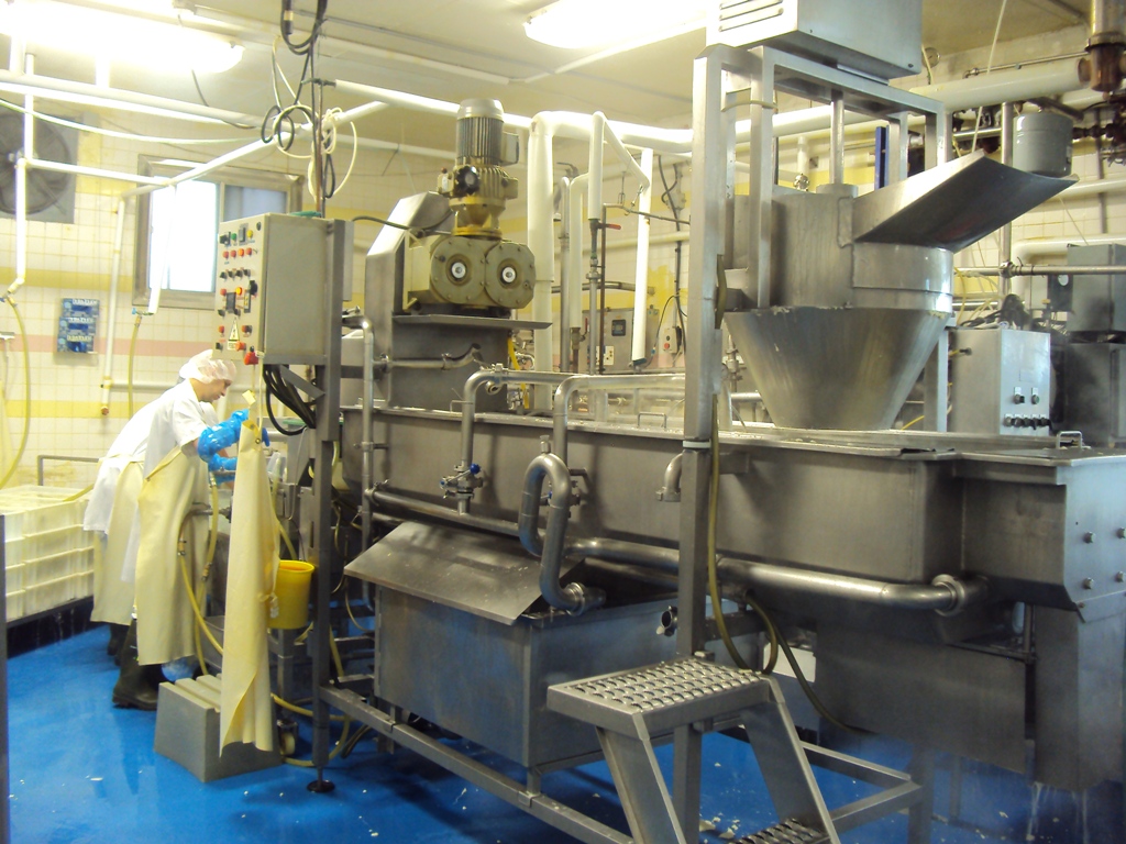 Cheese making equipment.