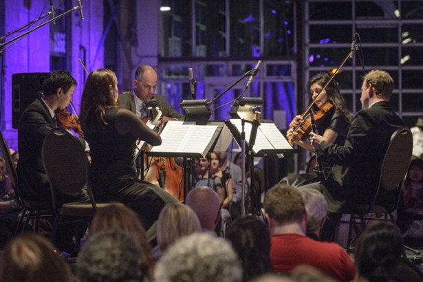 Music in the Barns quintet.