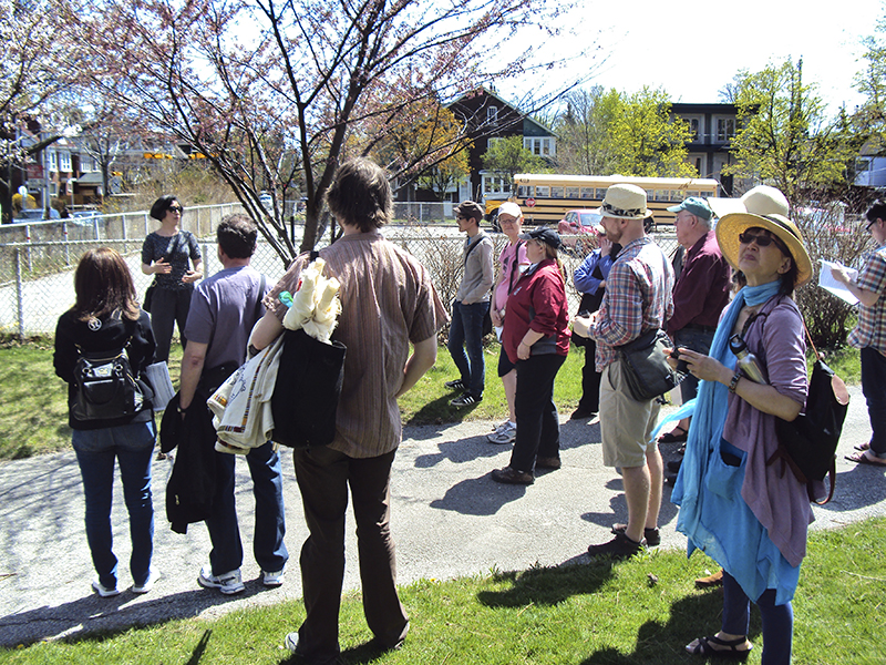 Alejandra Bravo speaks.
